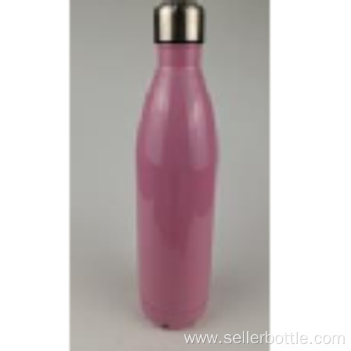 1000ml Stainless Steel Solid Color Vacuum Cola Bottle